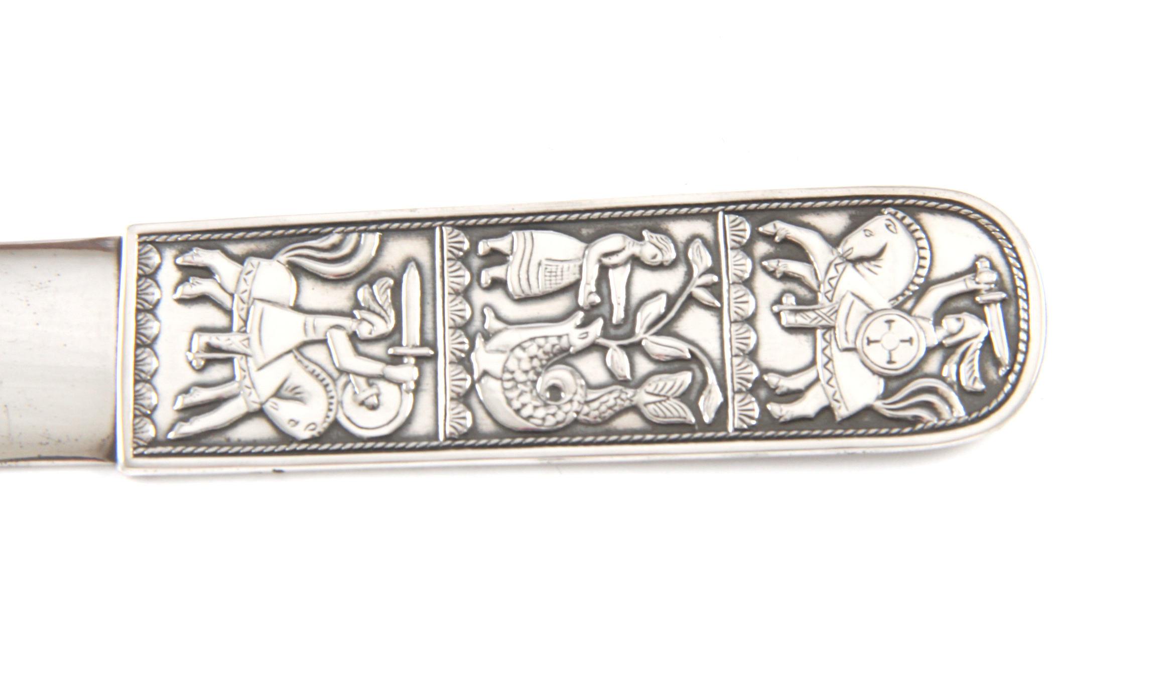 Brevåpner i sølv fra David-Andersen