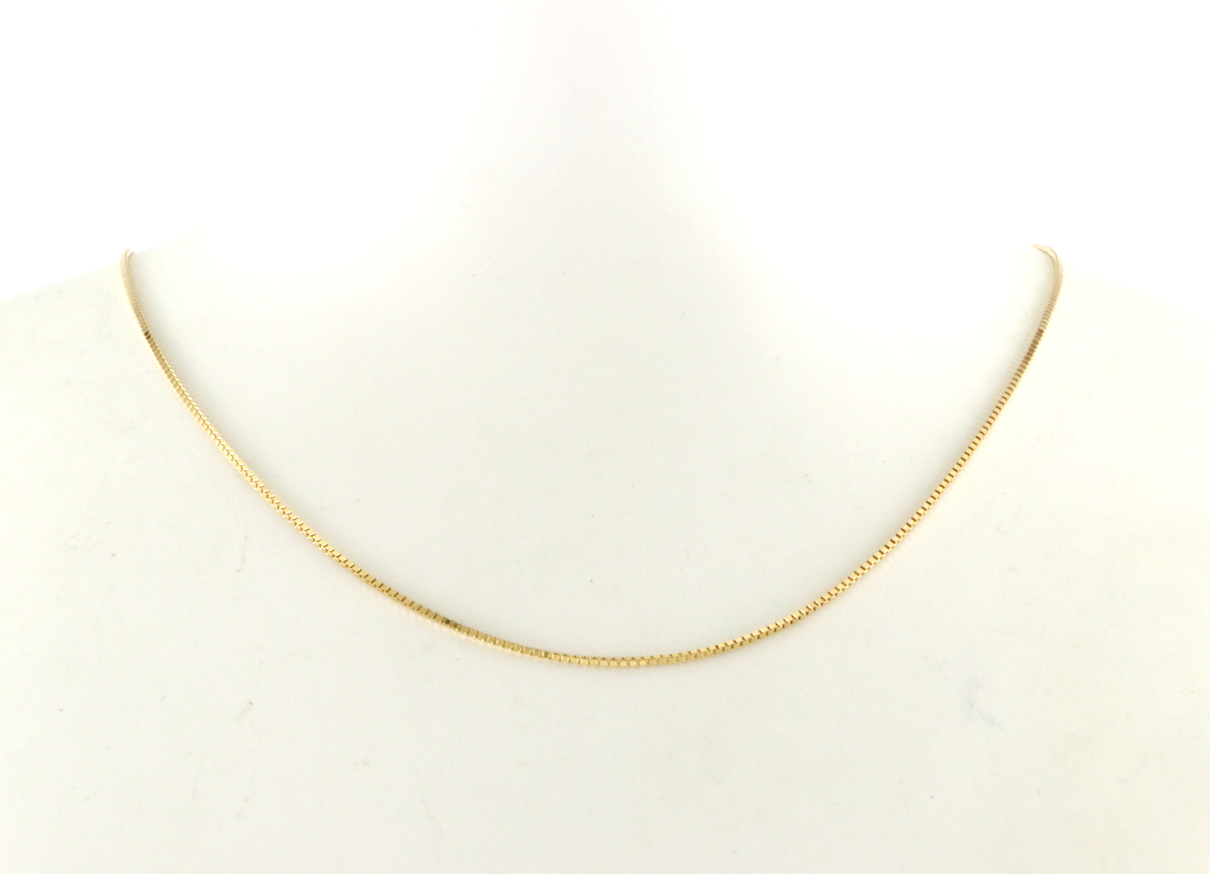 Veneziansk anhengslenke.  42 cm