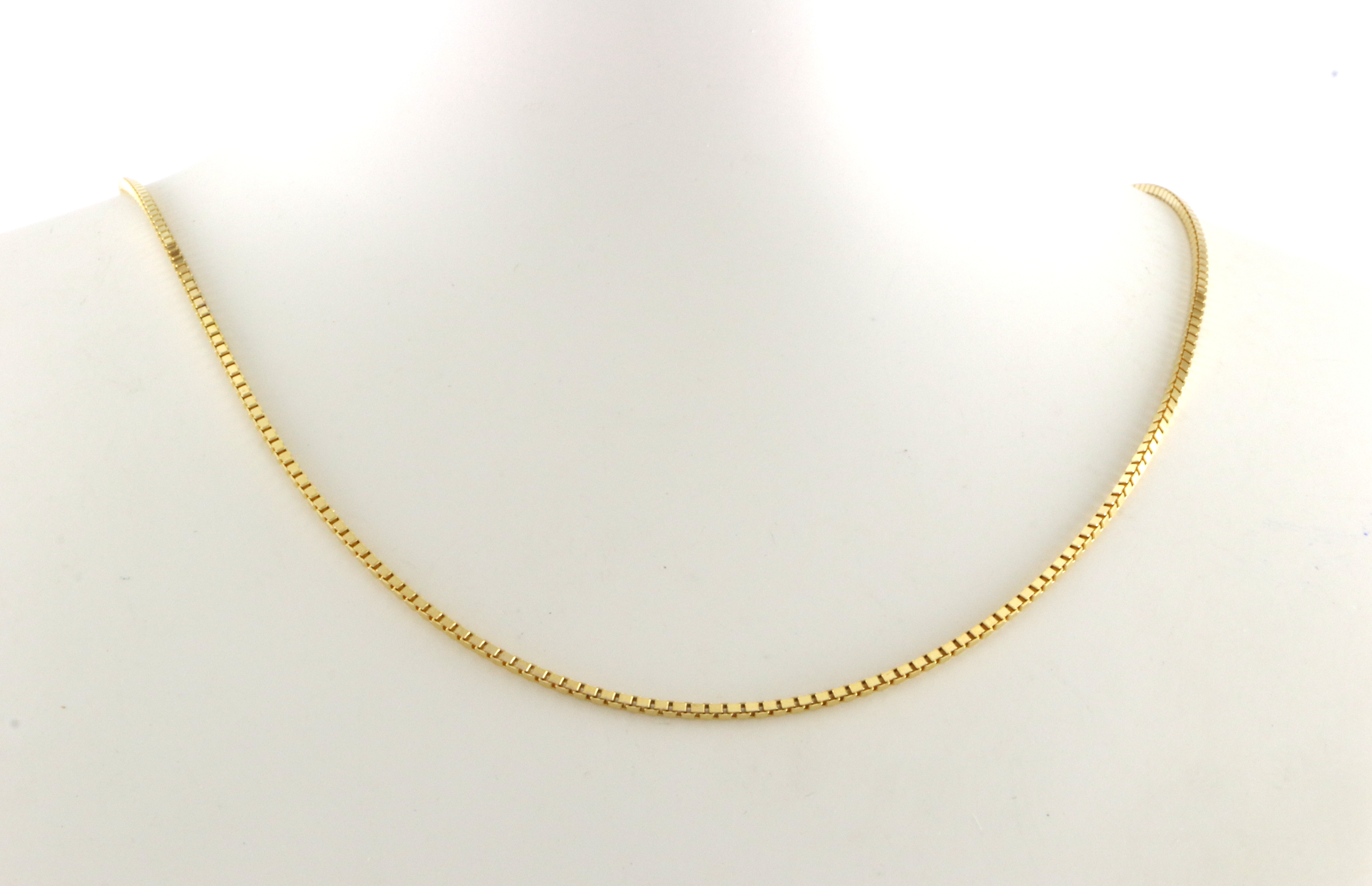 Veneziansk anhengslenke. 45 cm