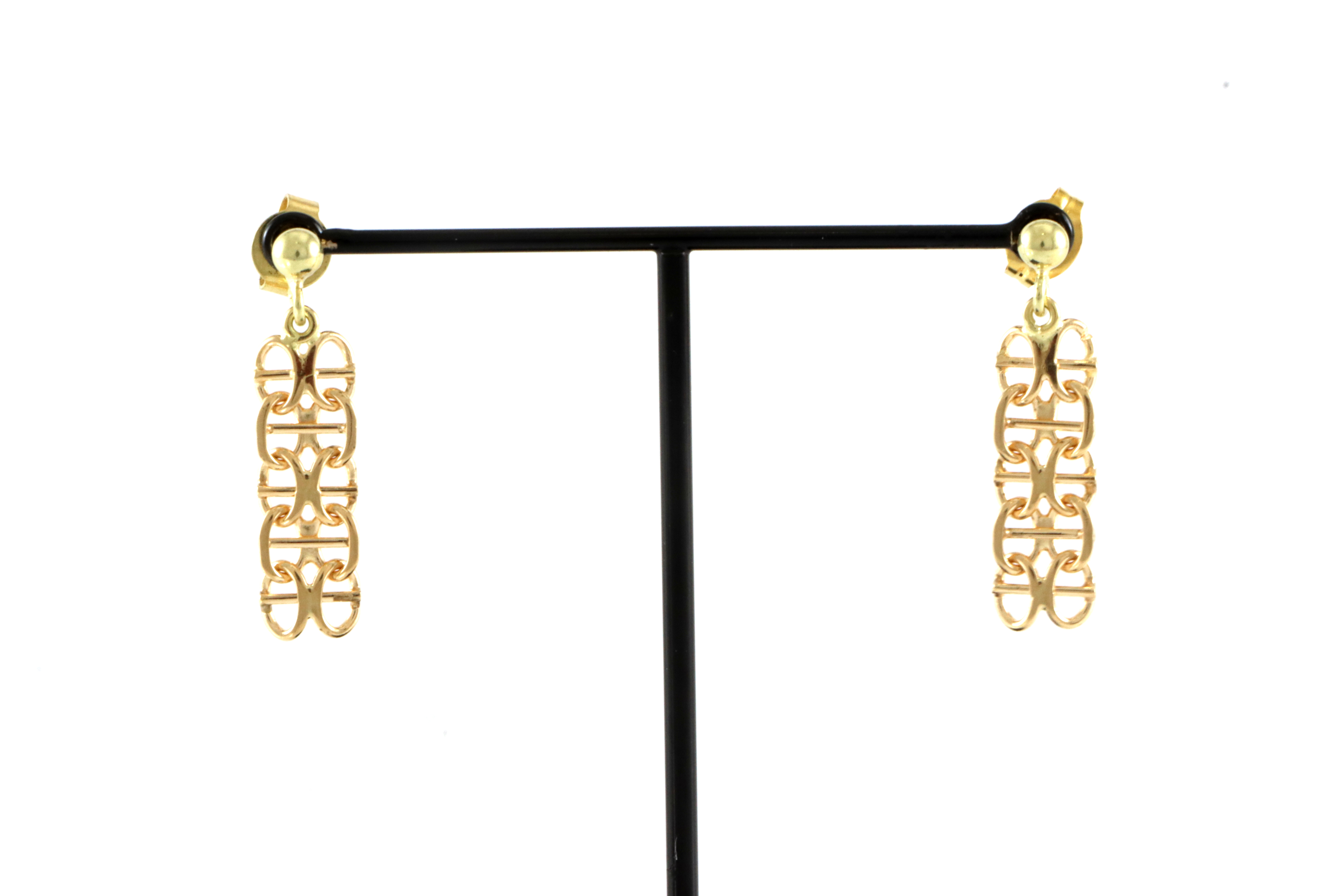 X med stav øredobber