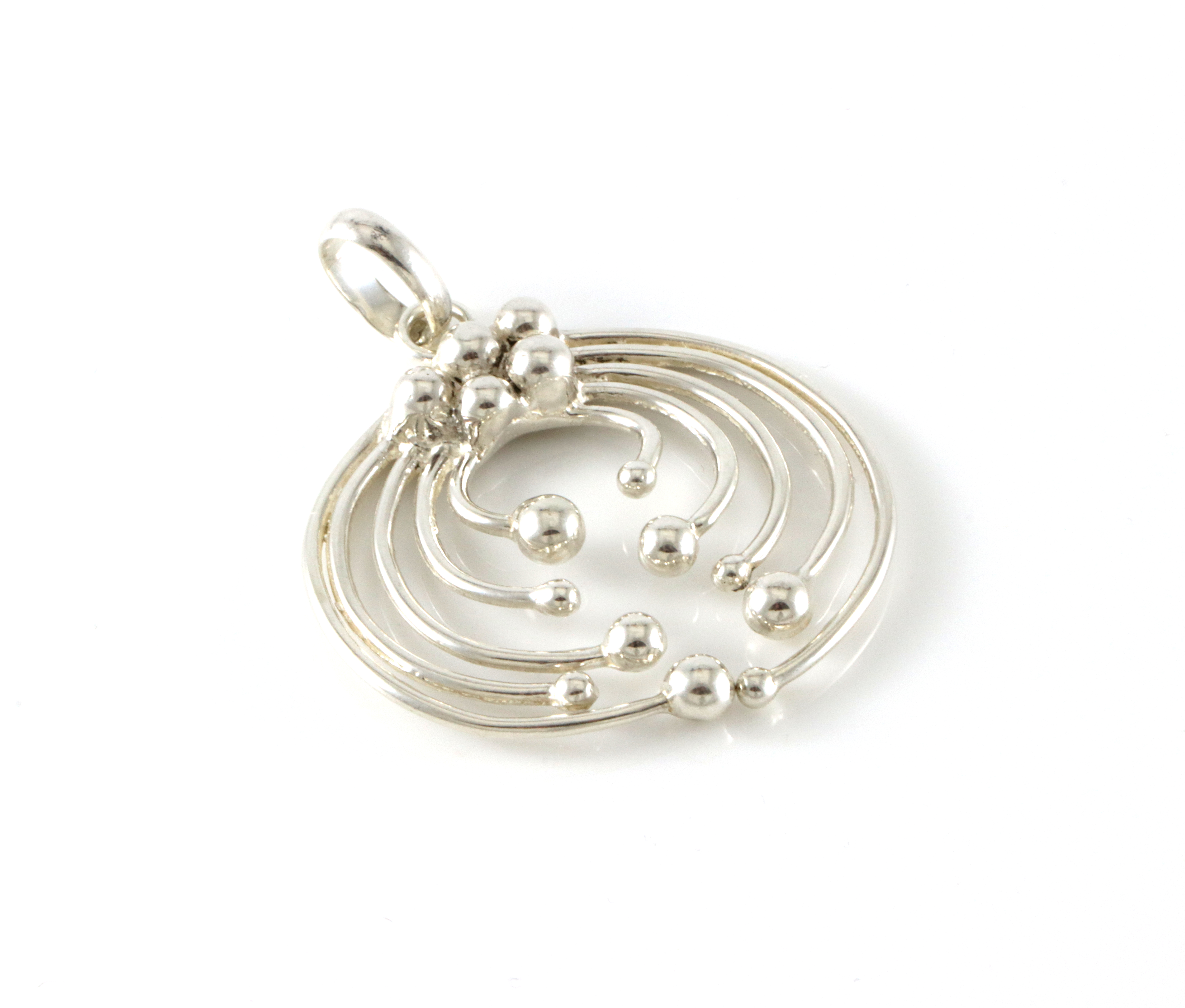 Anheng i sølv, retro.