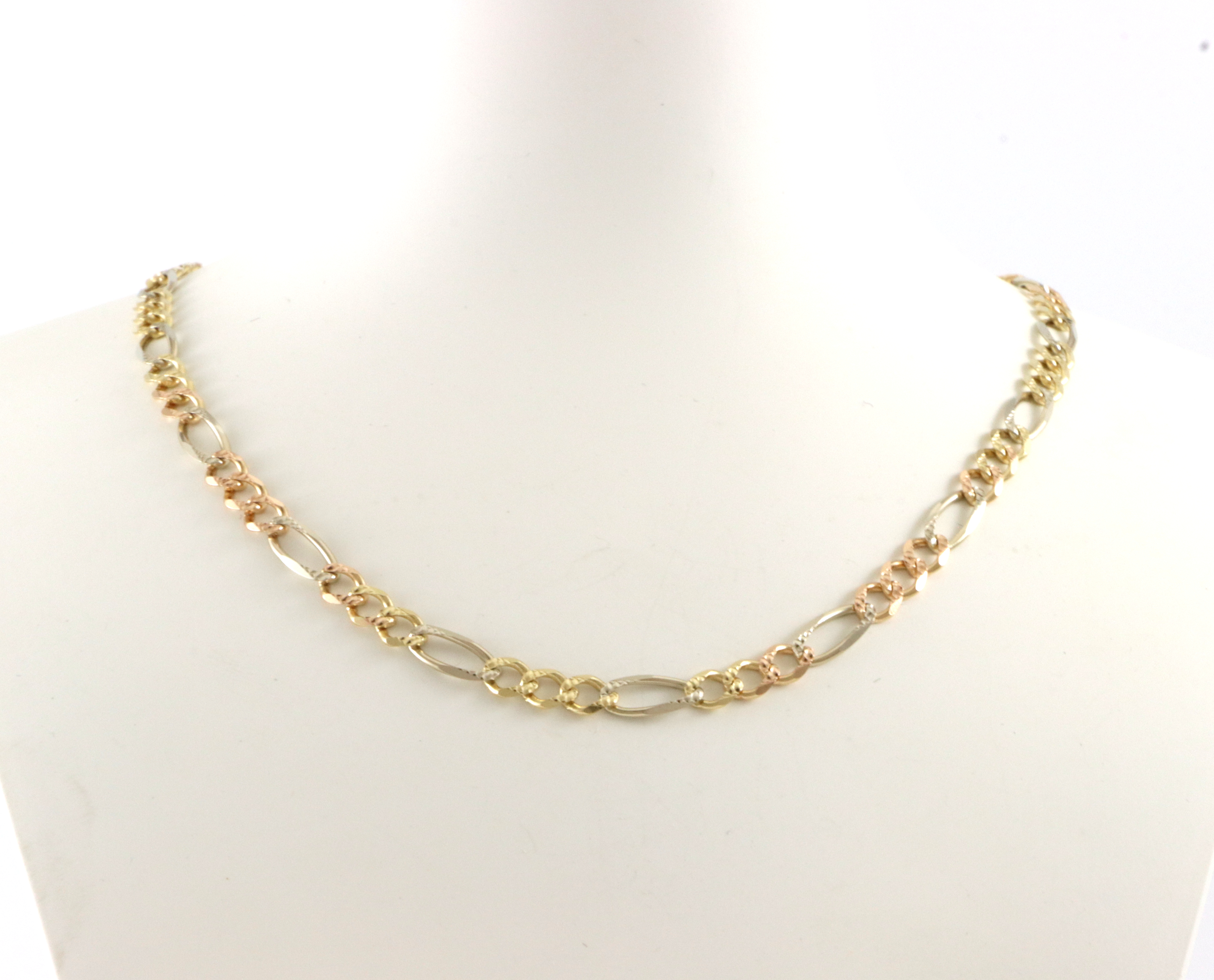 Figaro lenke med sliping. 52 cm