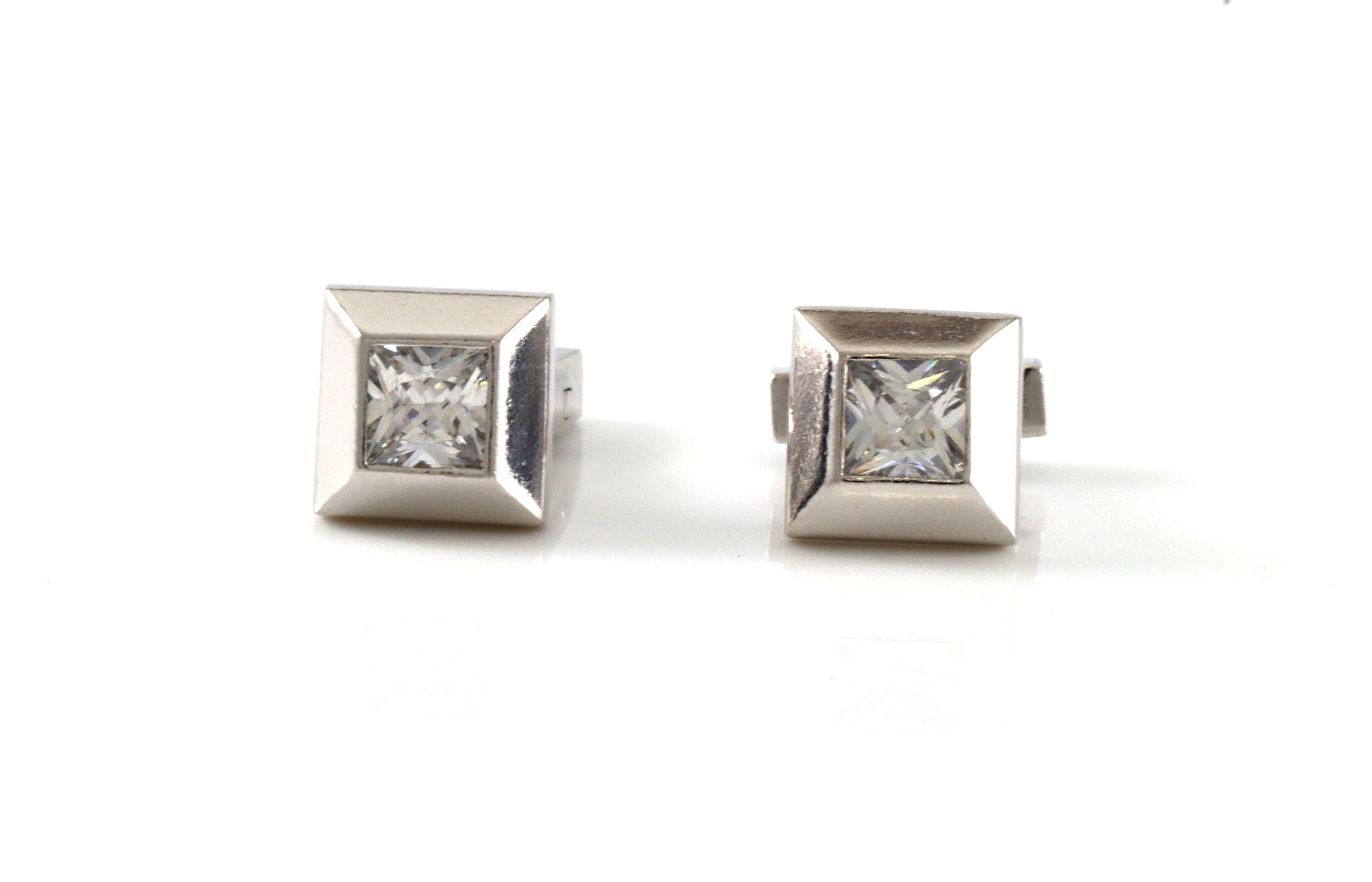 Mansjettknapper i sølv