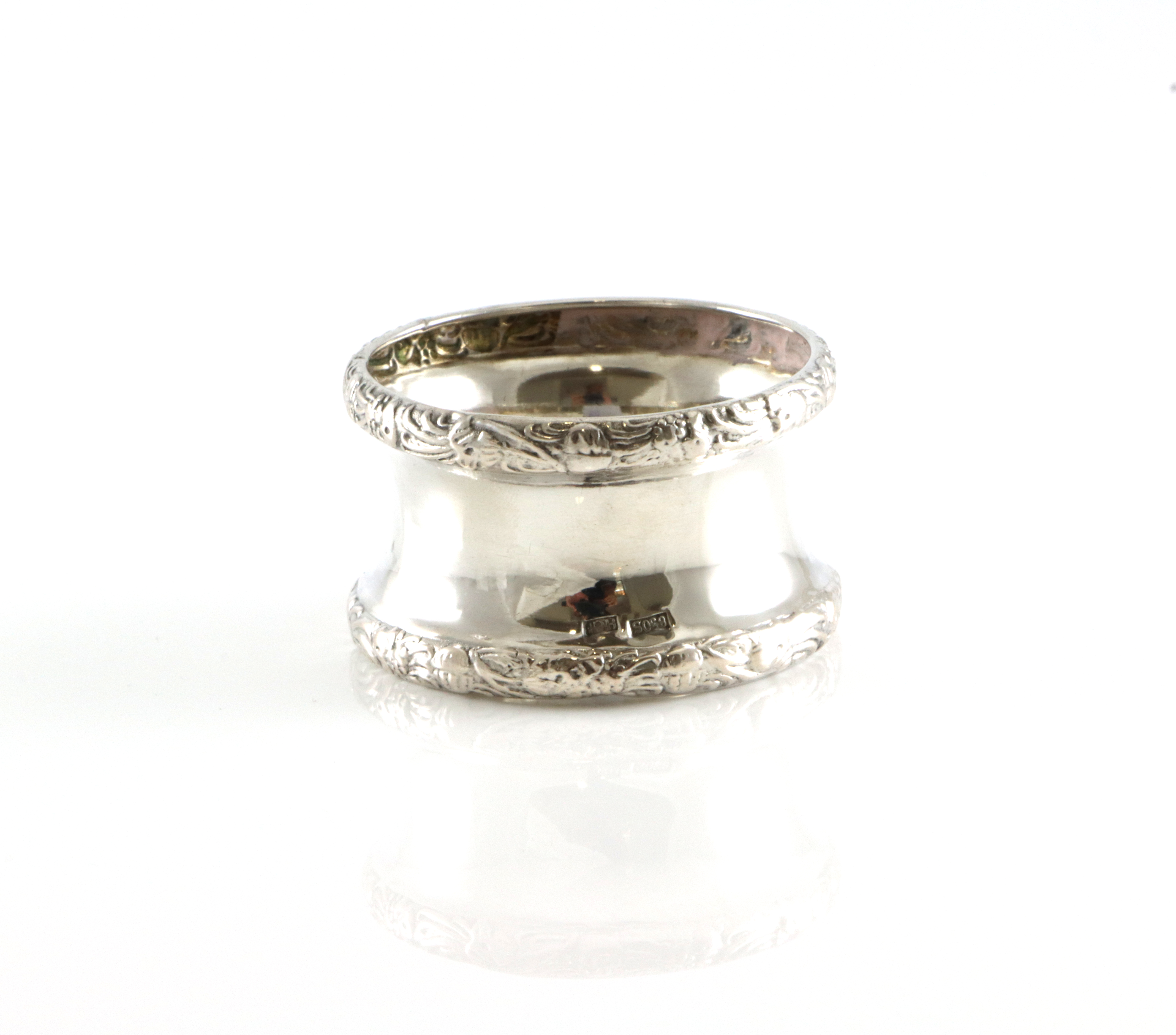 Serviettring i 830 Sølv