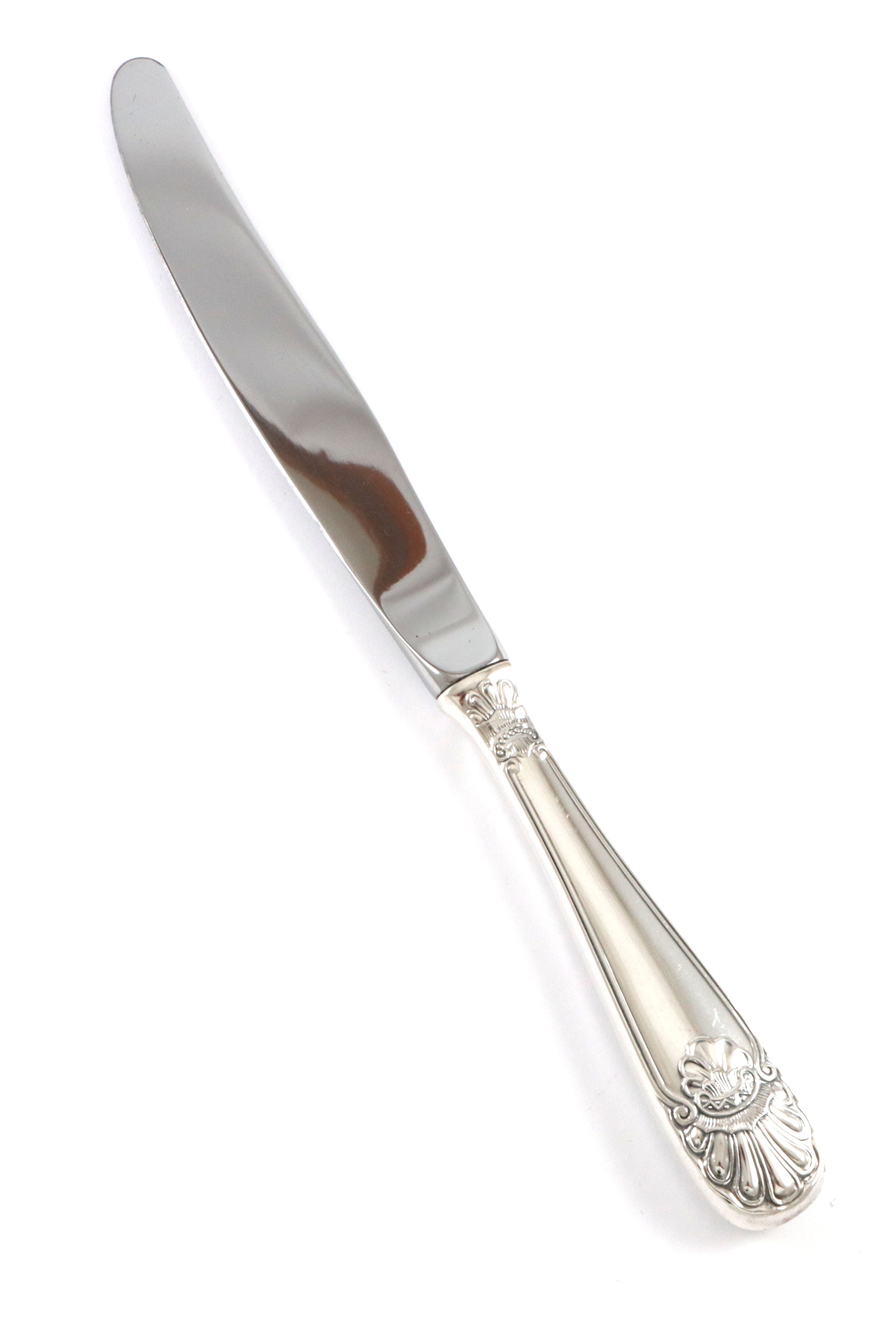 Slottssølv spisekniv i sølv