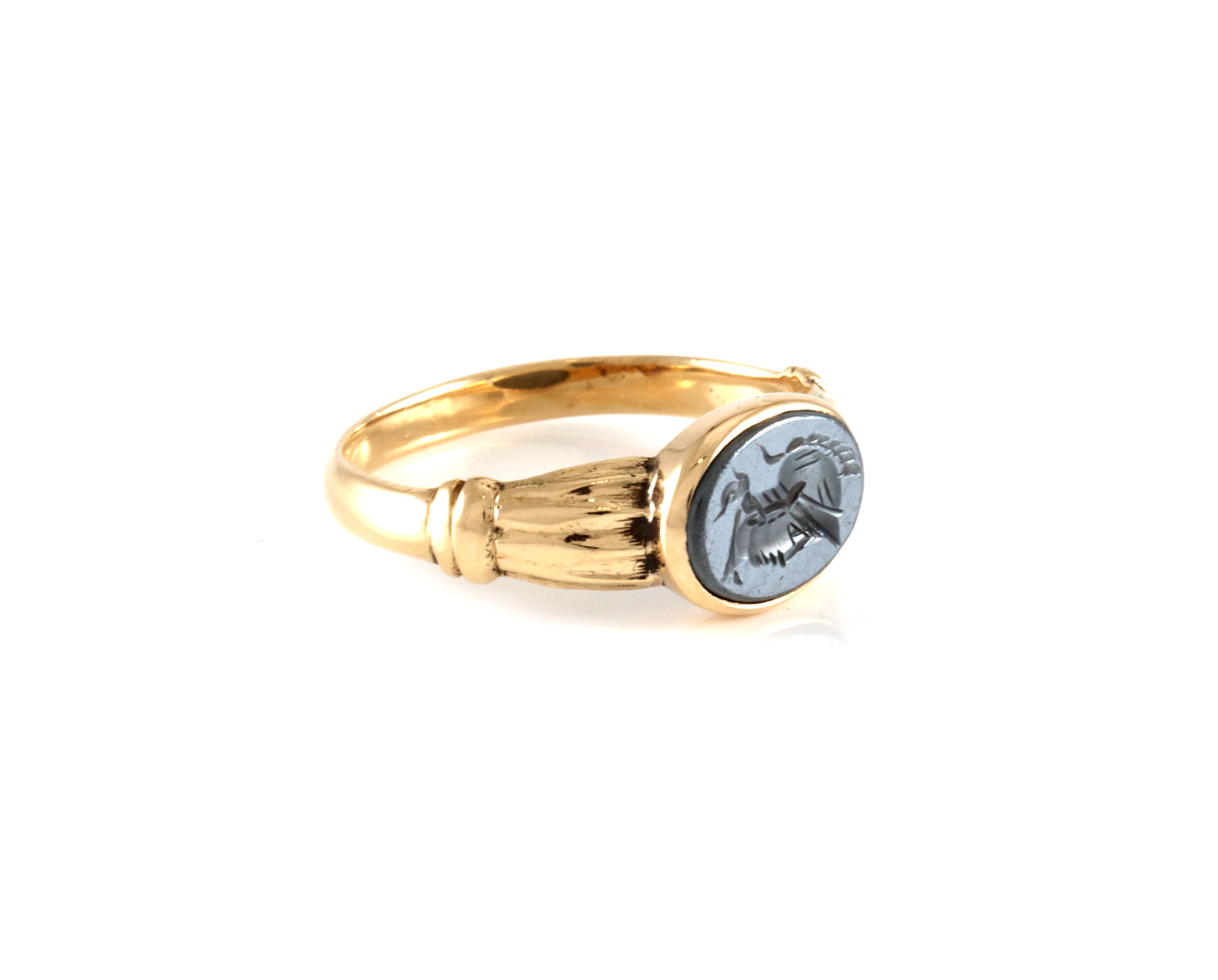 Eldre herrering med onyx