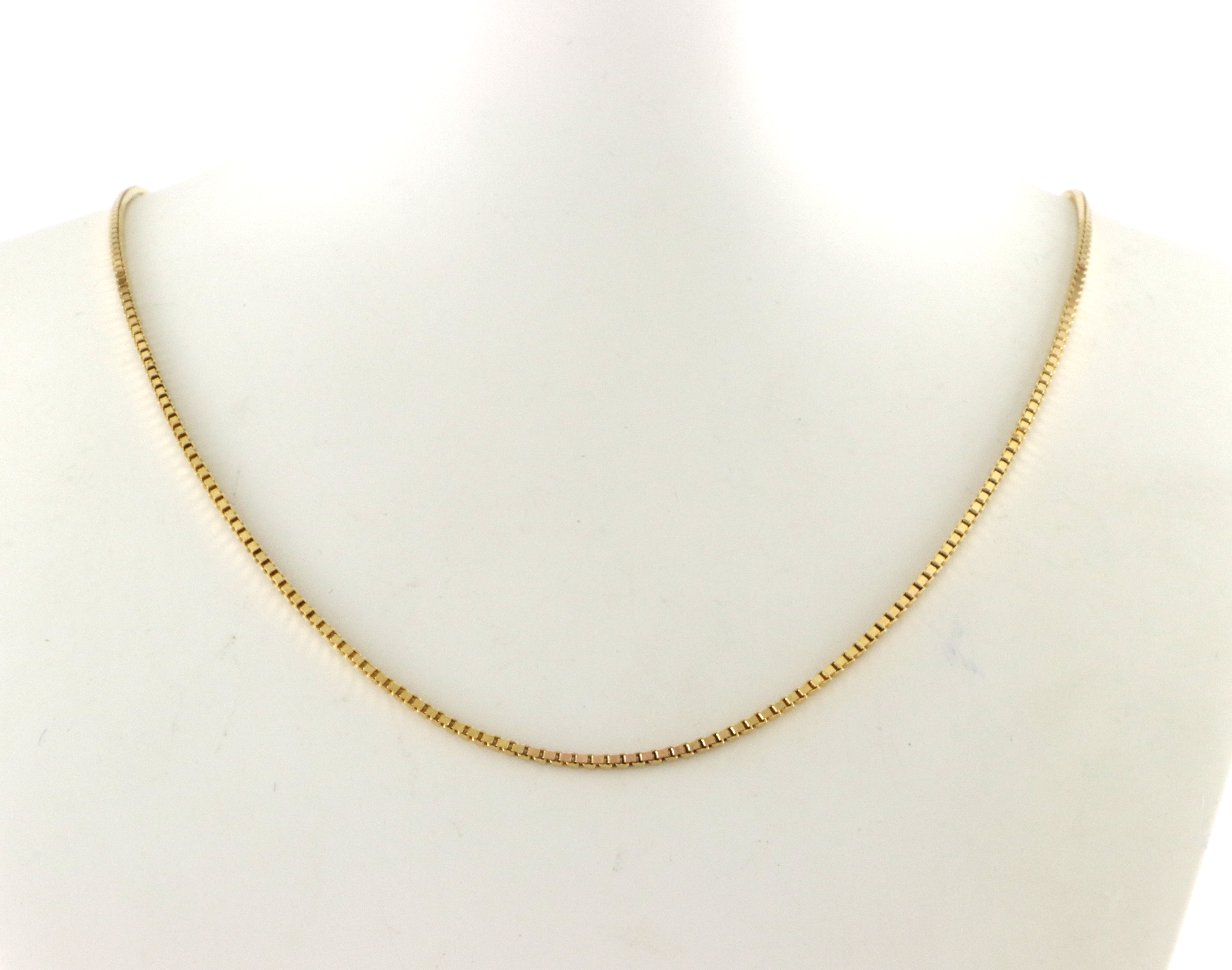 Veneziansk anhengslenke. 45 cm