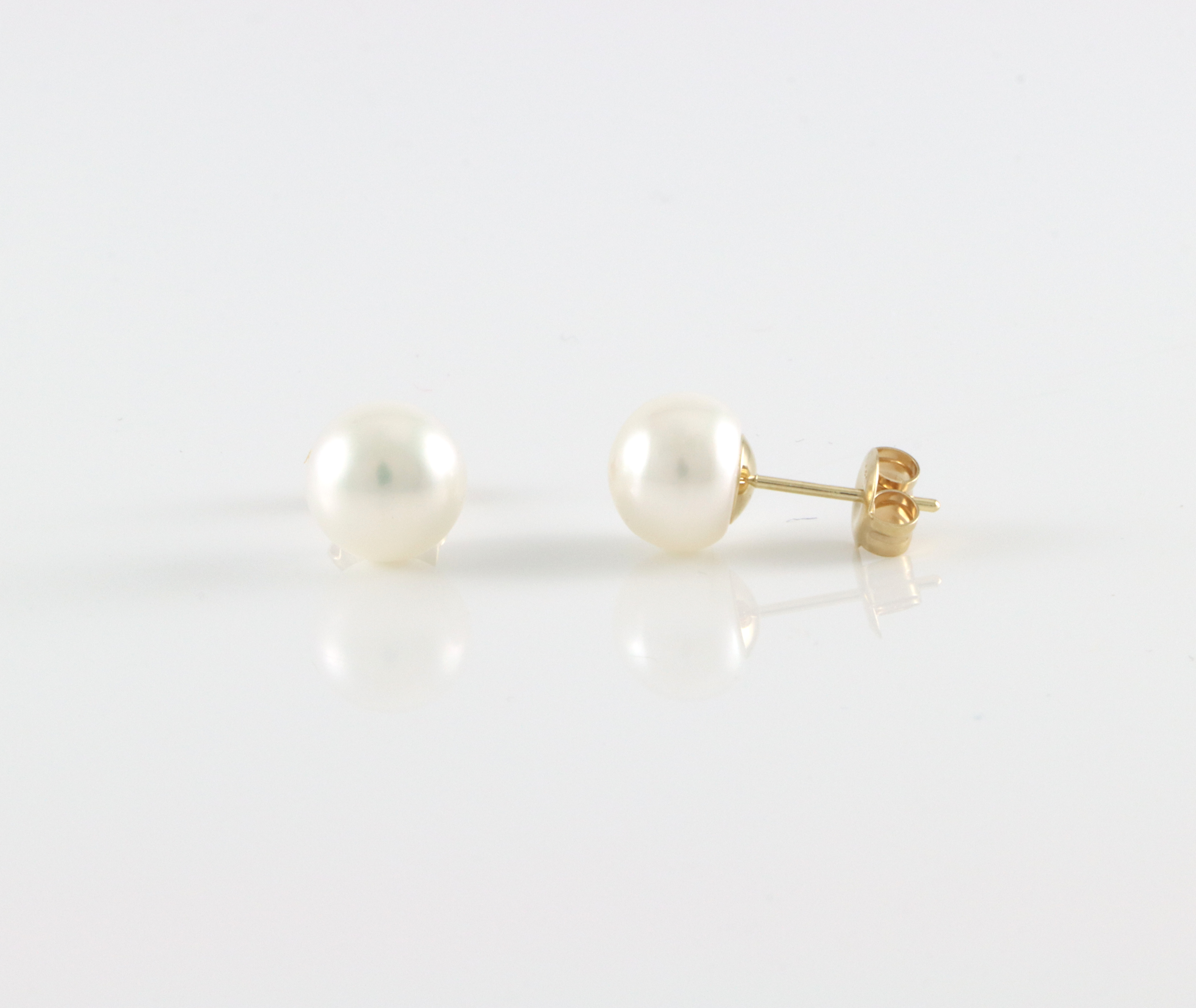 Klassiske perleøredobber