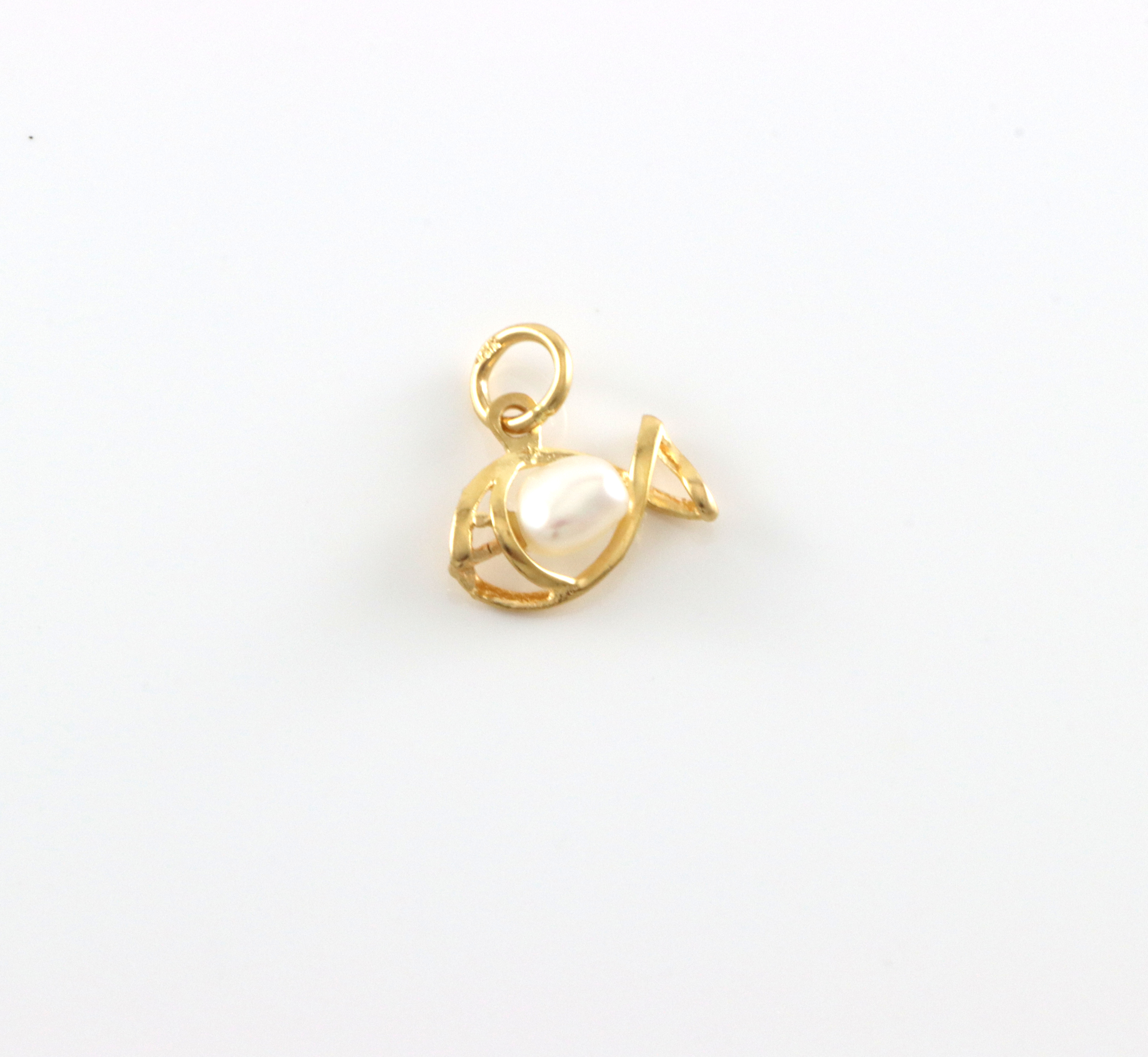 Fisk med perle. Anheng