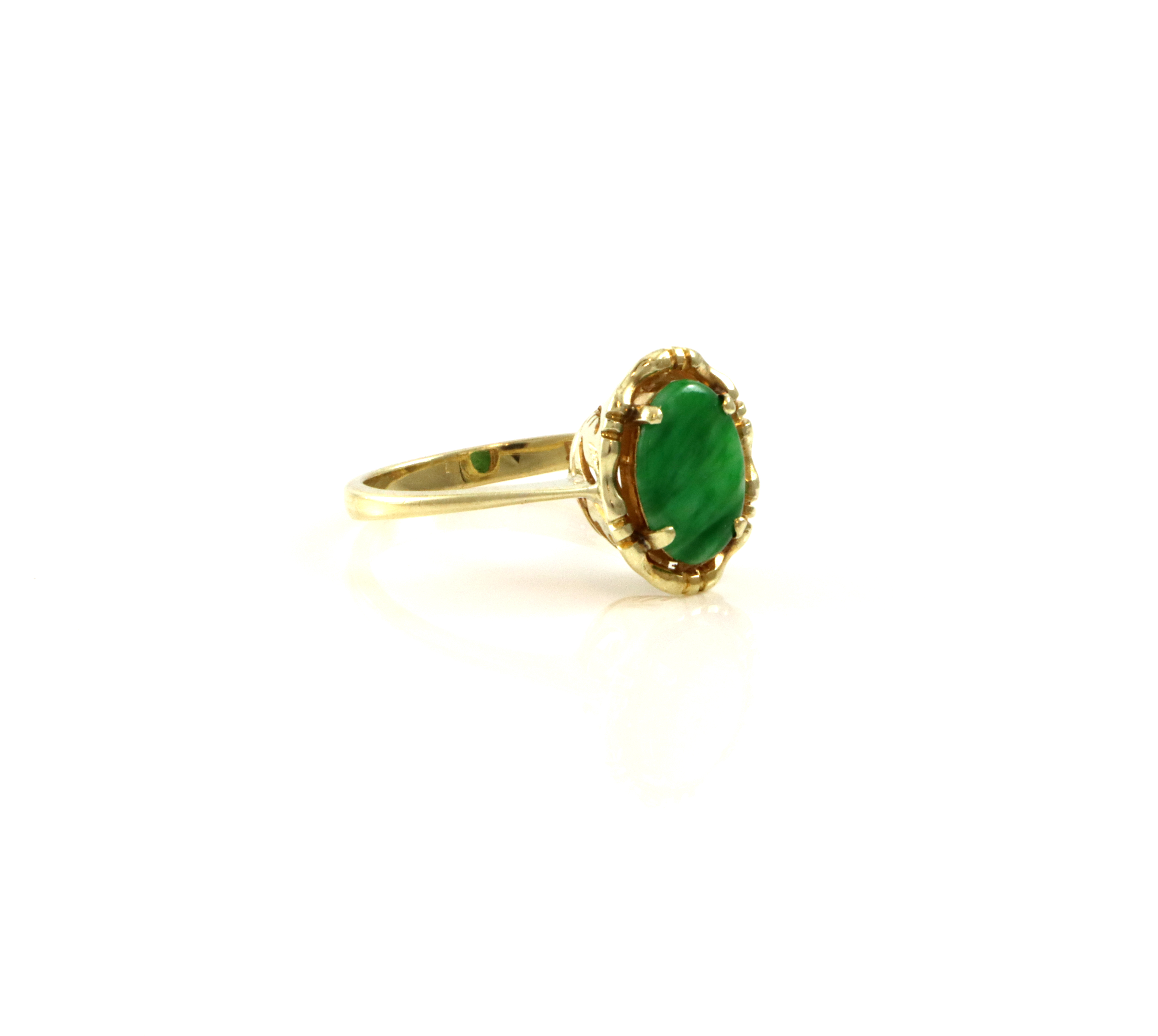 Ring med jade