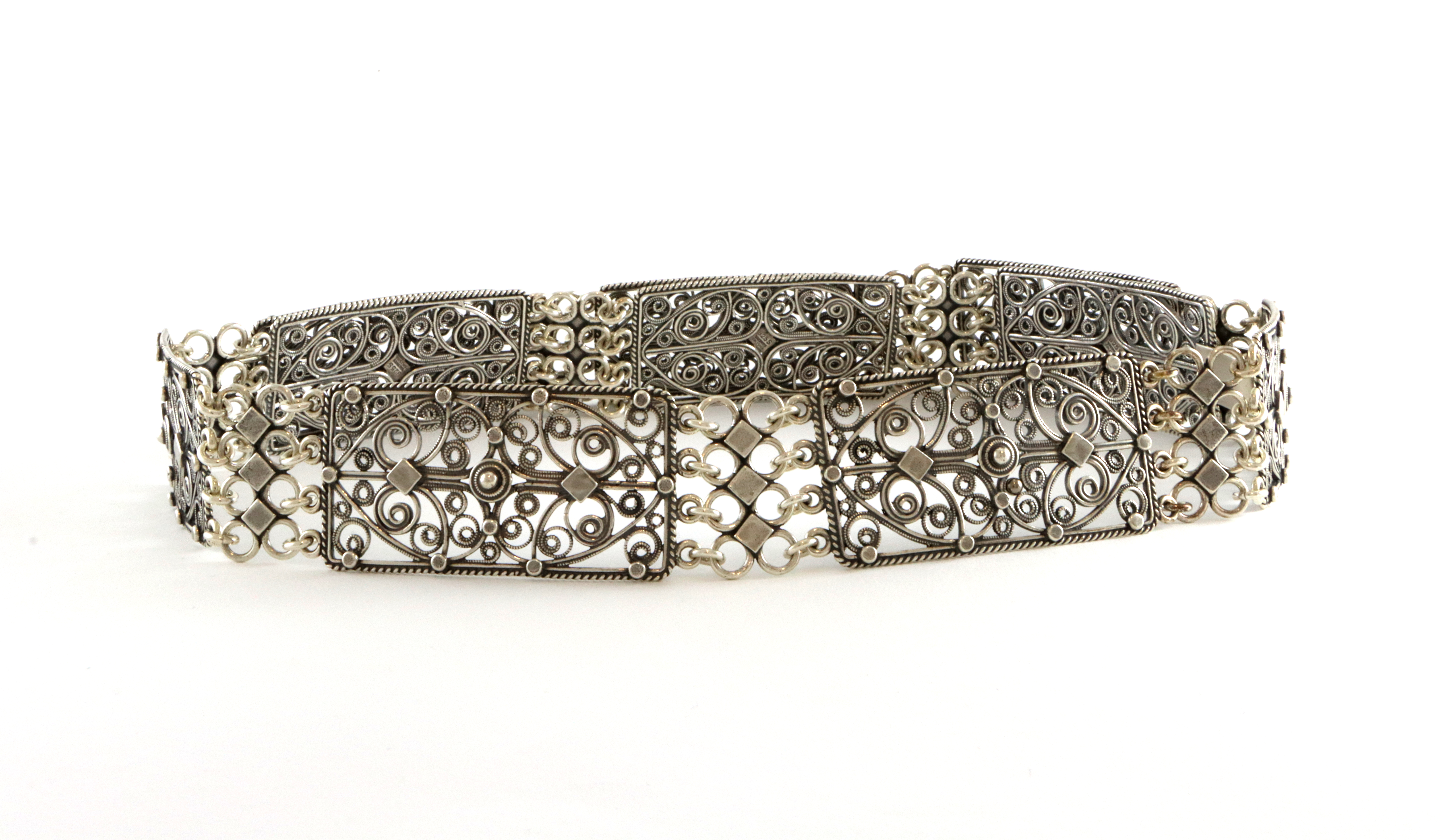 Bunads-/draktbelte. Valdres Sølvsmie