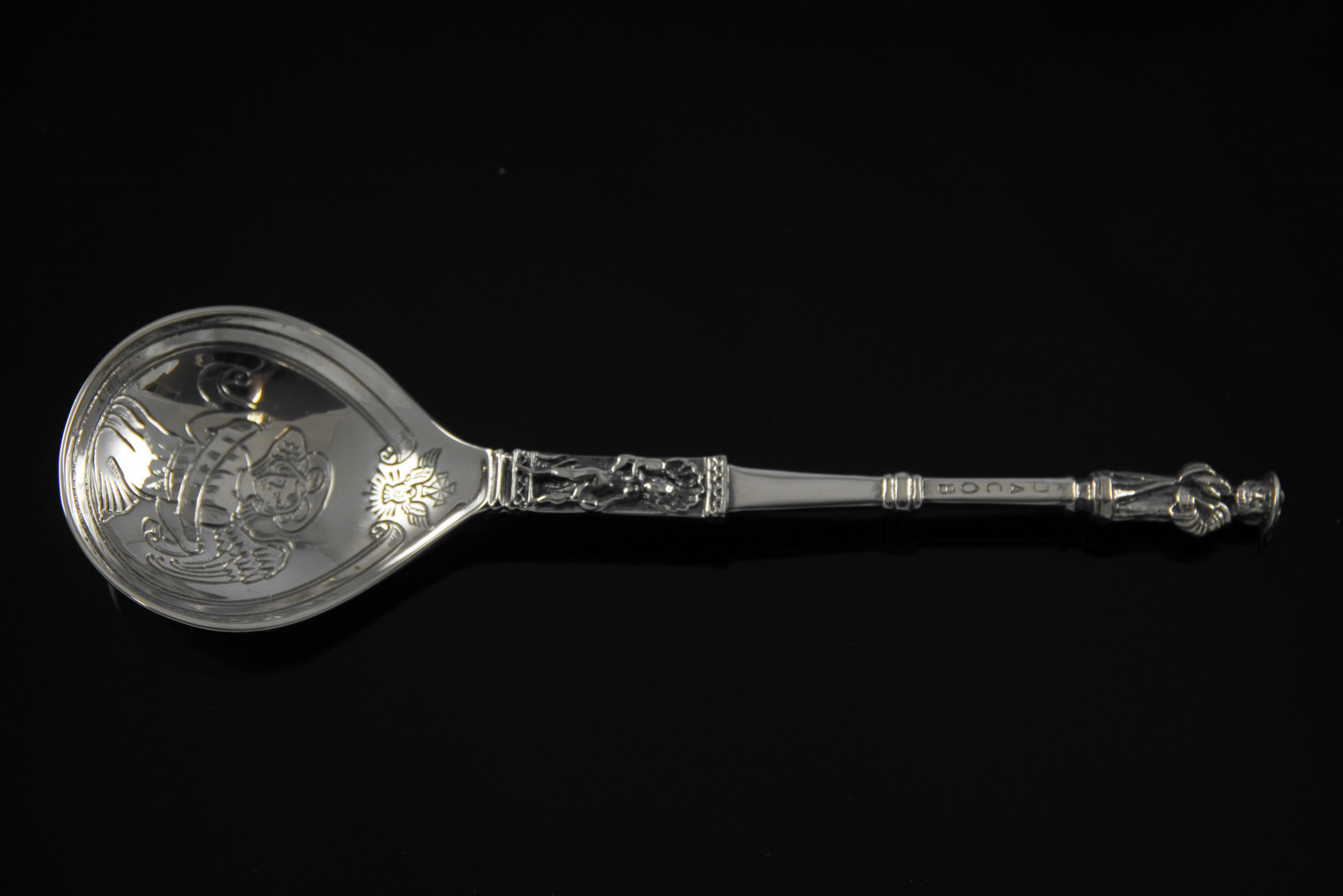 Apostelskje i sølv fra David-Andersen