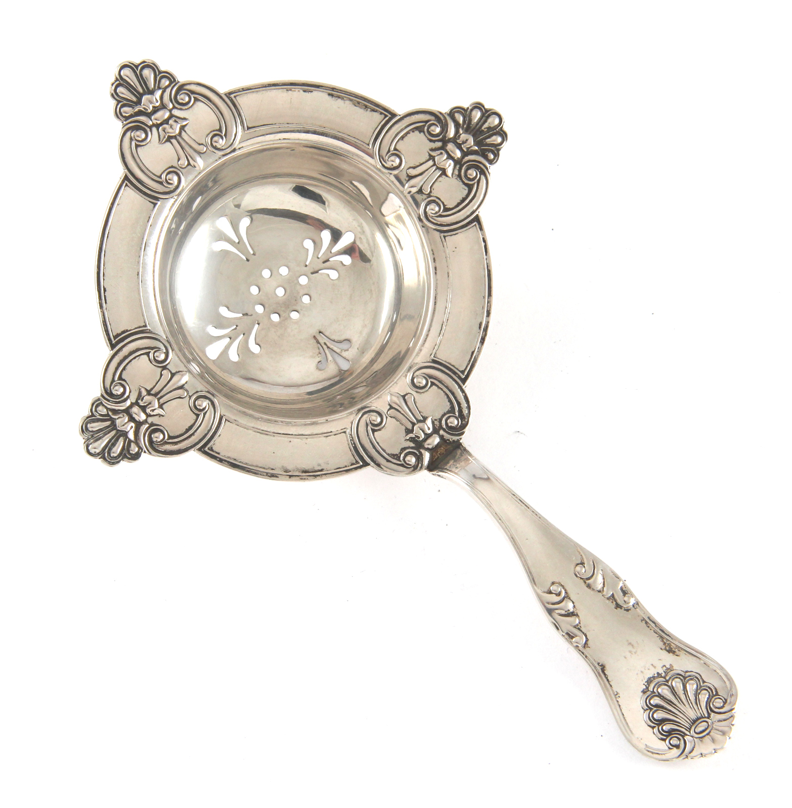 Queens Pattern tesil i sølv