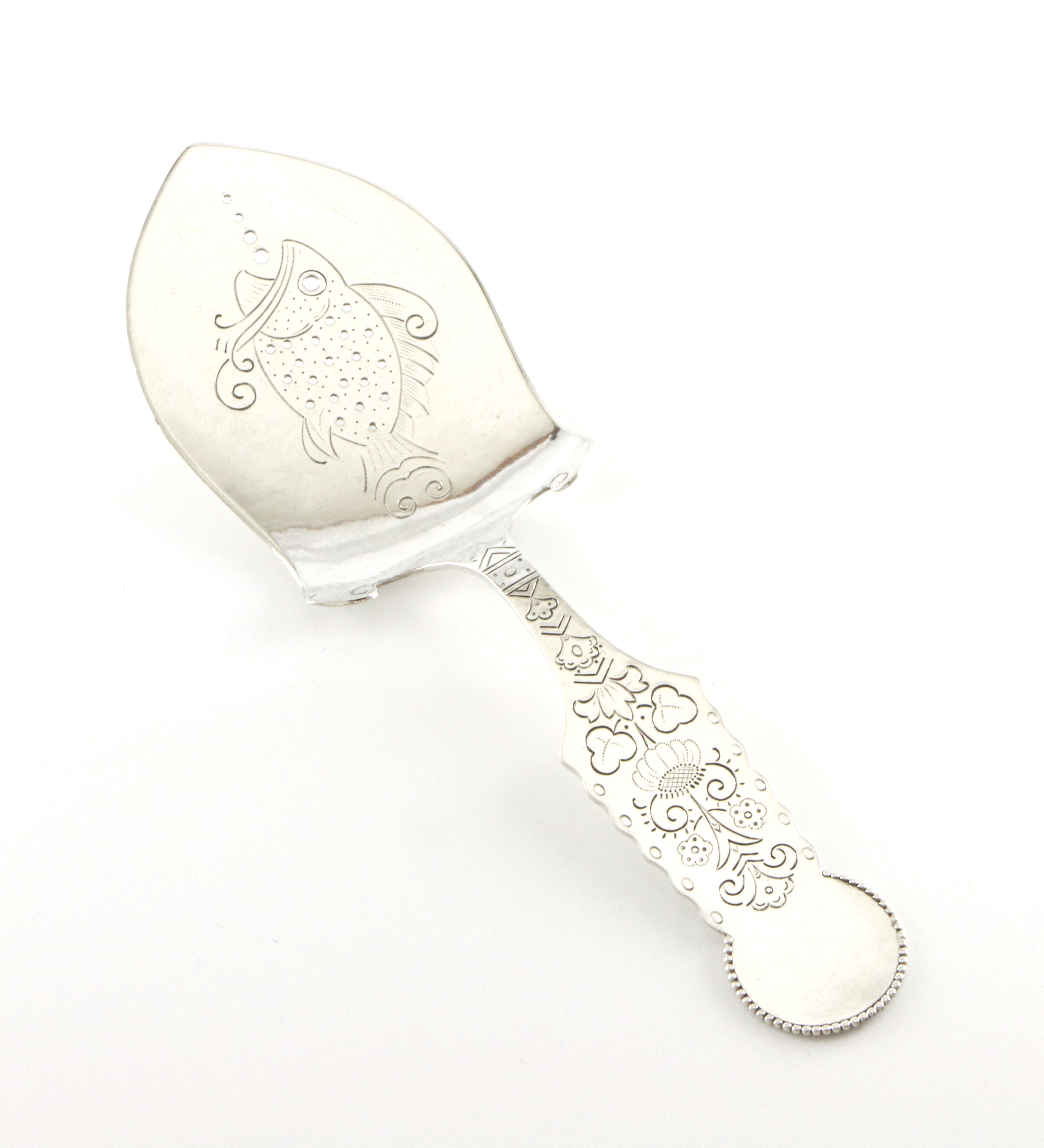 Hamret massiv fiskespade