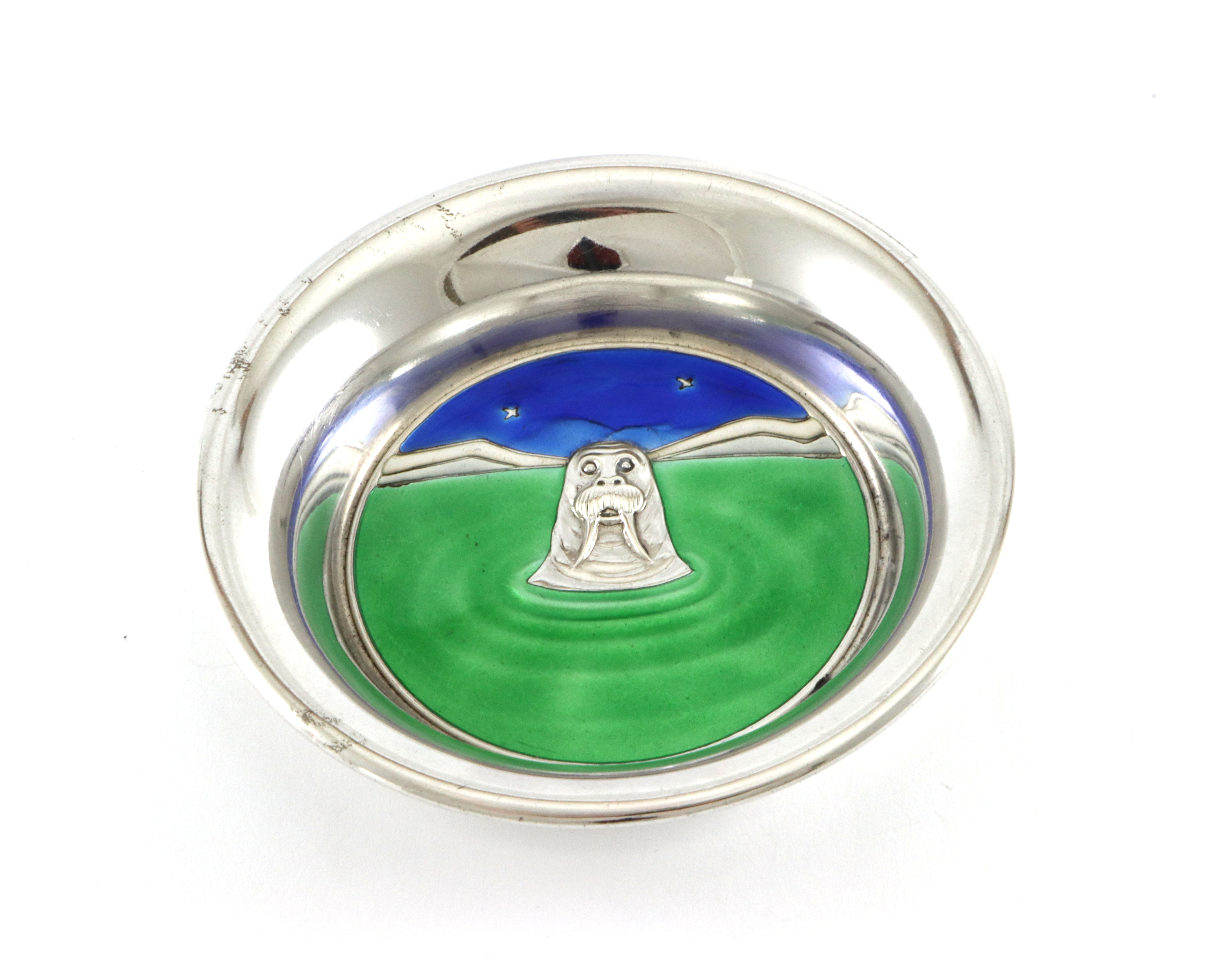 Morsomt lite fat med hvalross