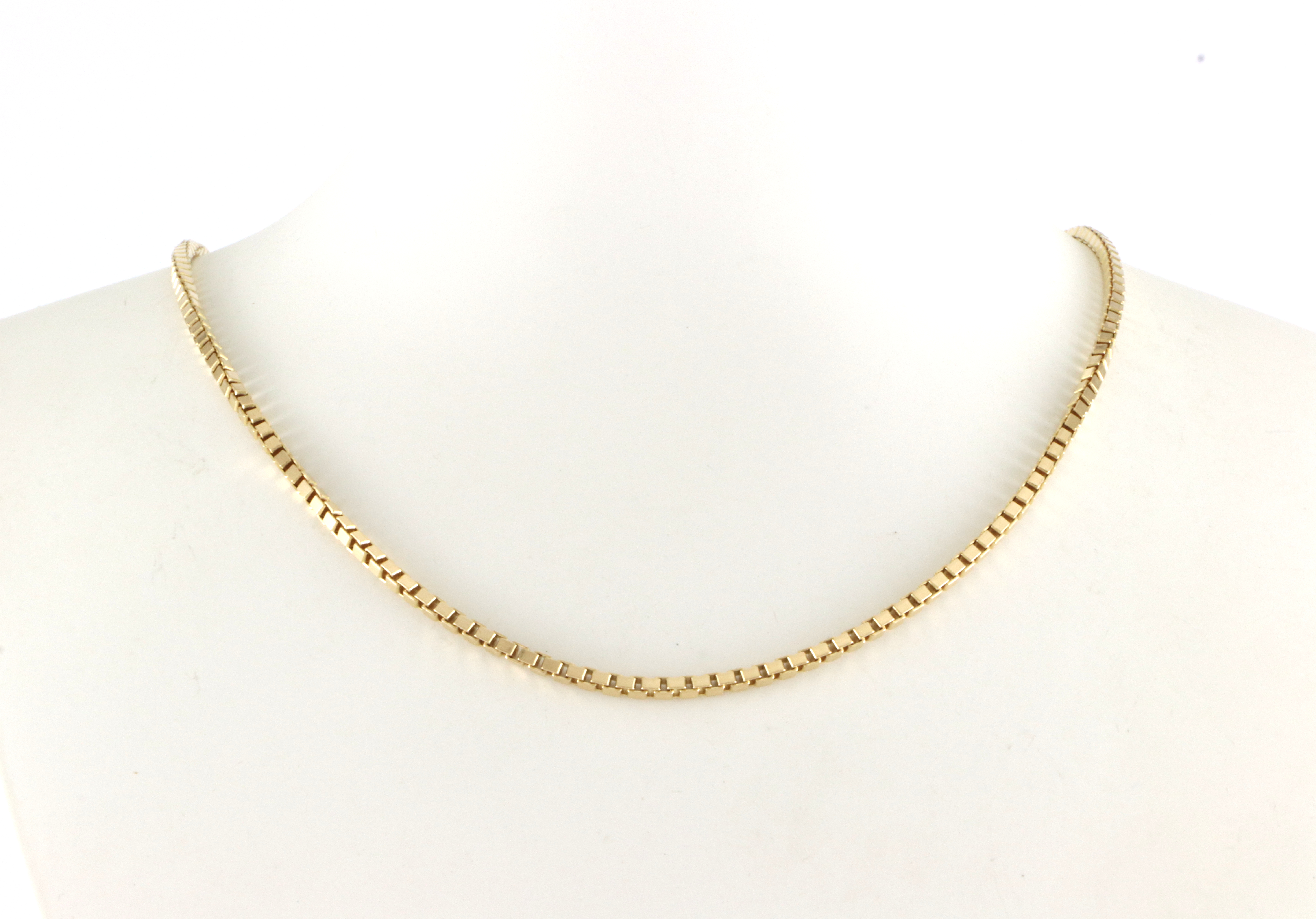 Veneziansk anhengslenke. 51 cm