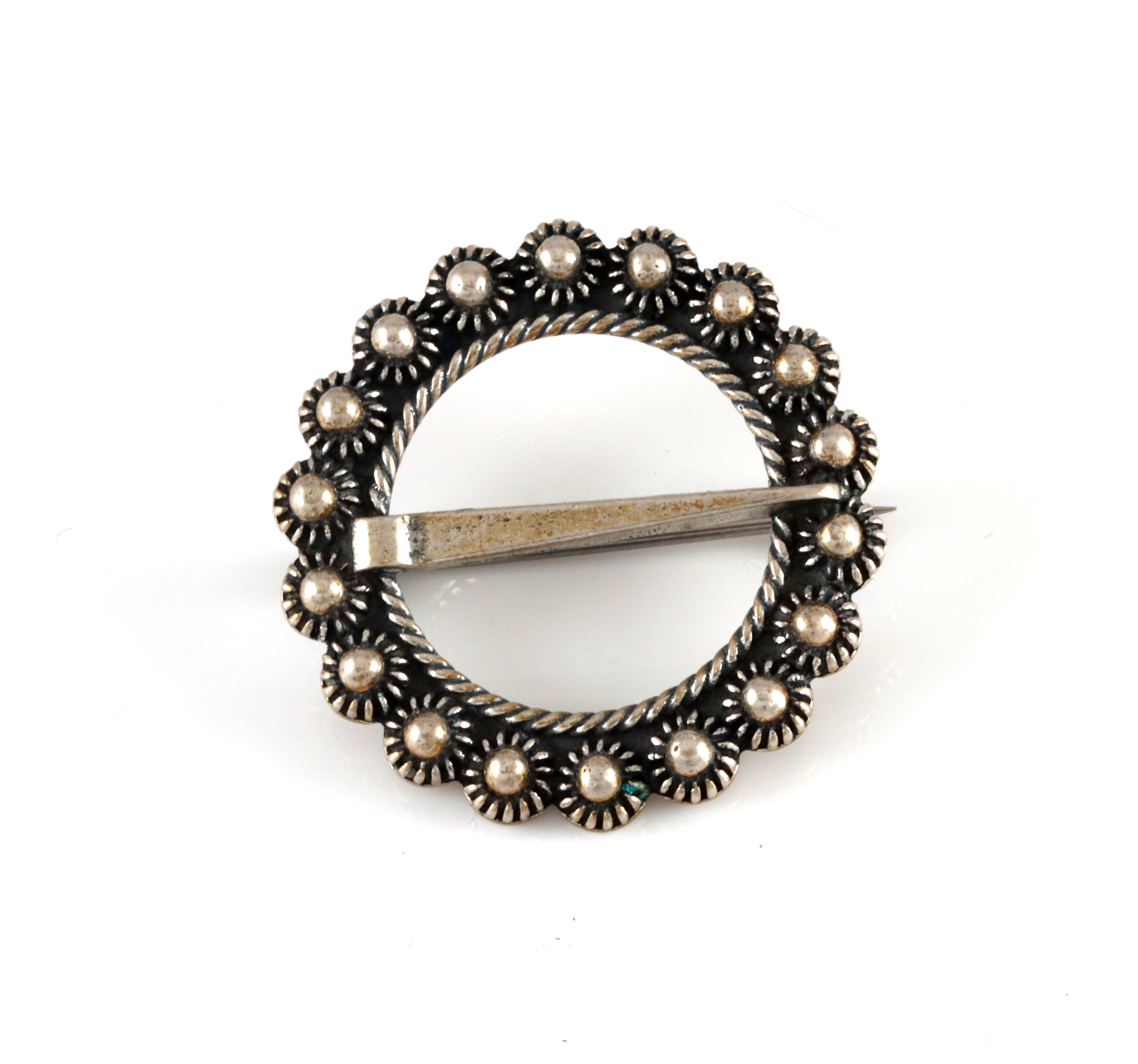 Sylvsmidja. Halsring i 830 Sølv