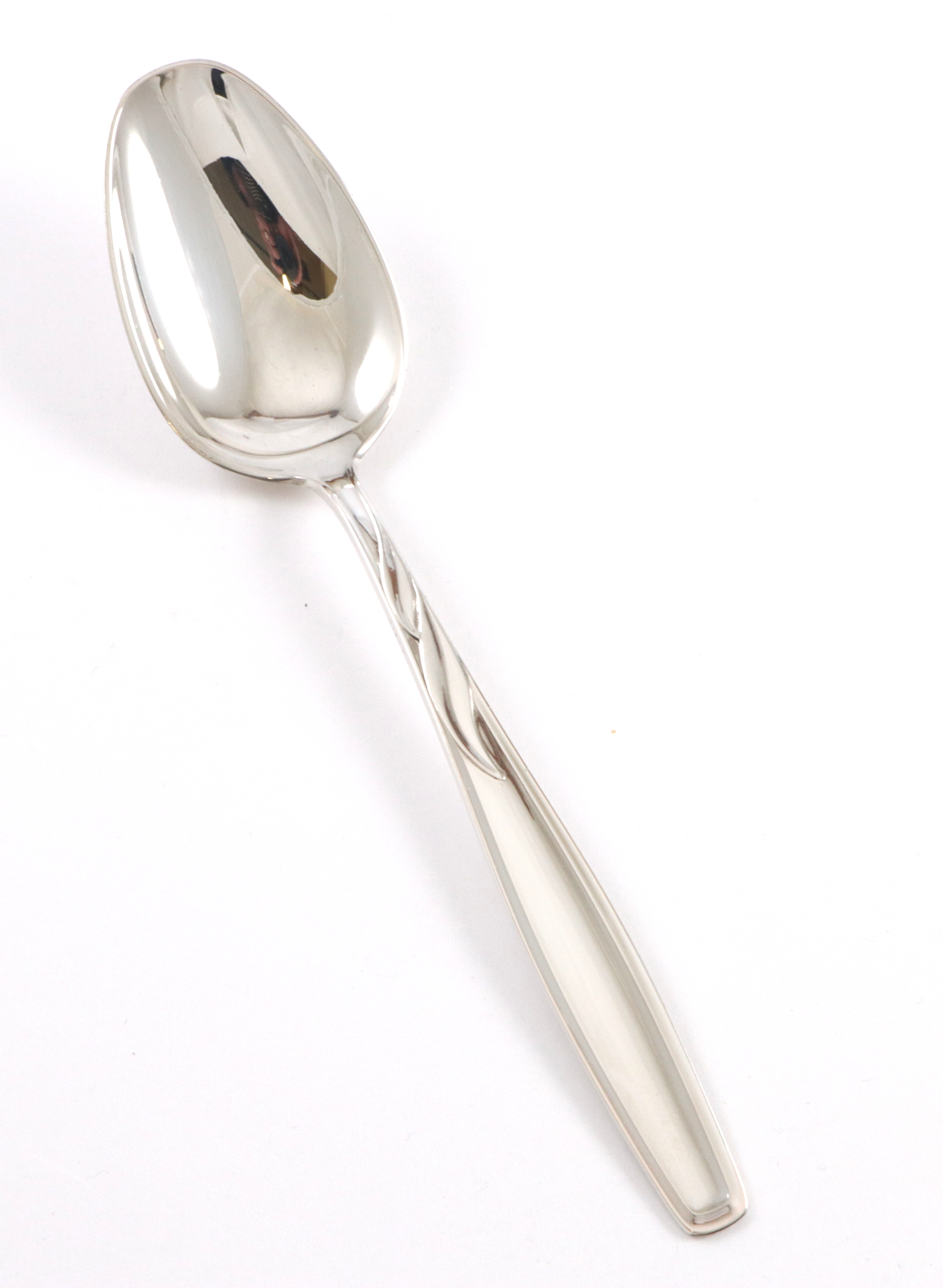 Minnesølv spiseskje i sølv