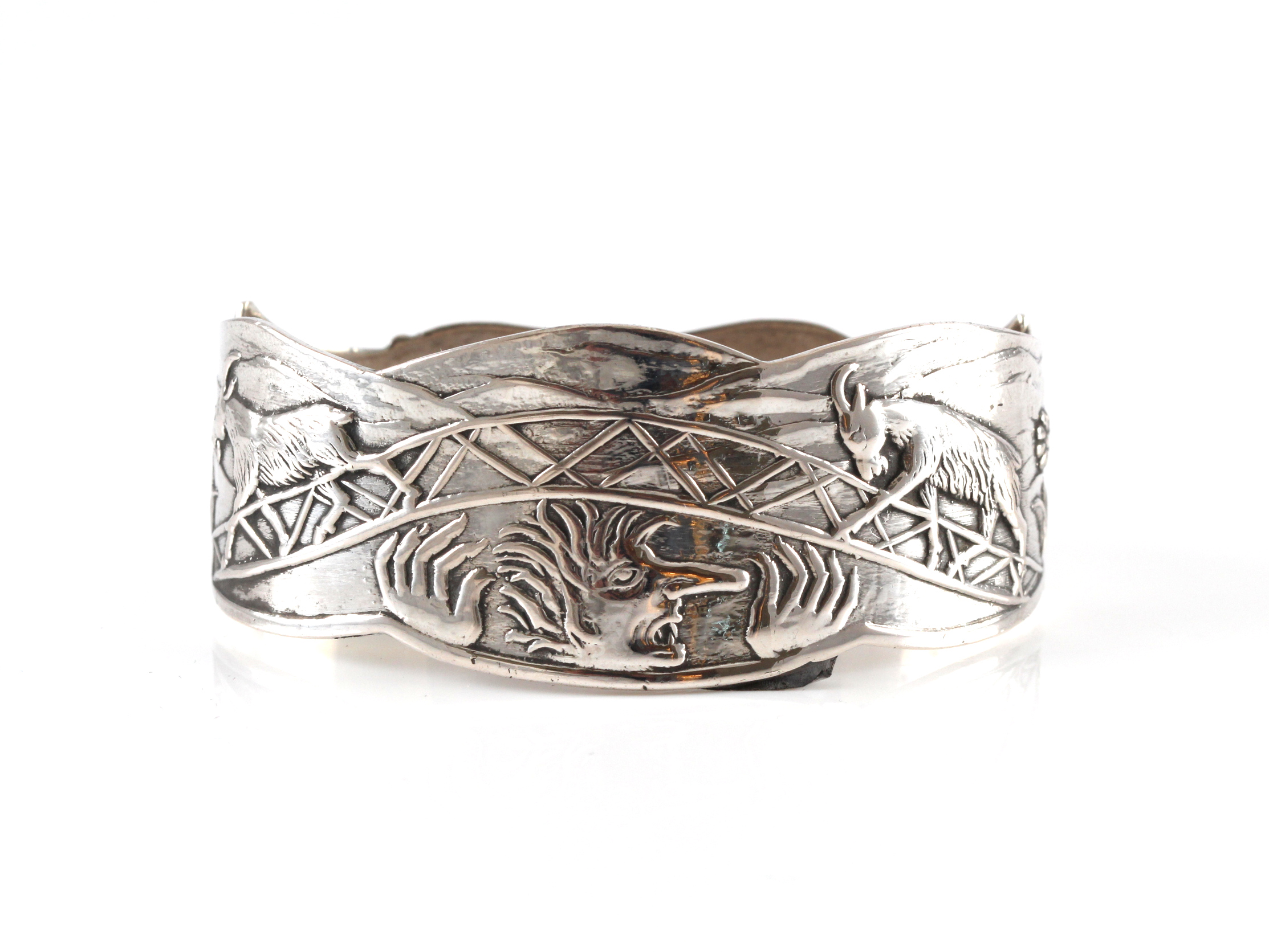 Serviettring i sølv