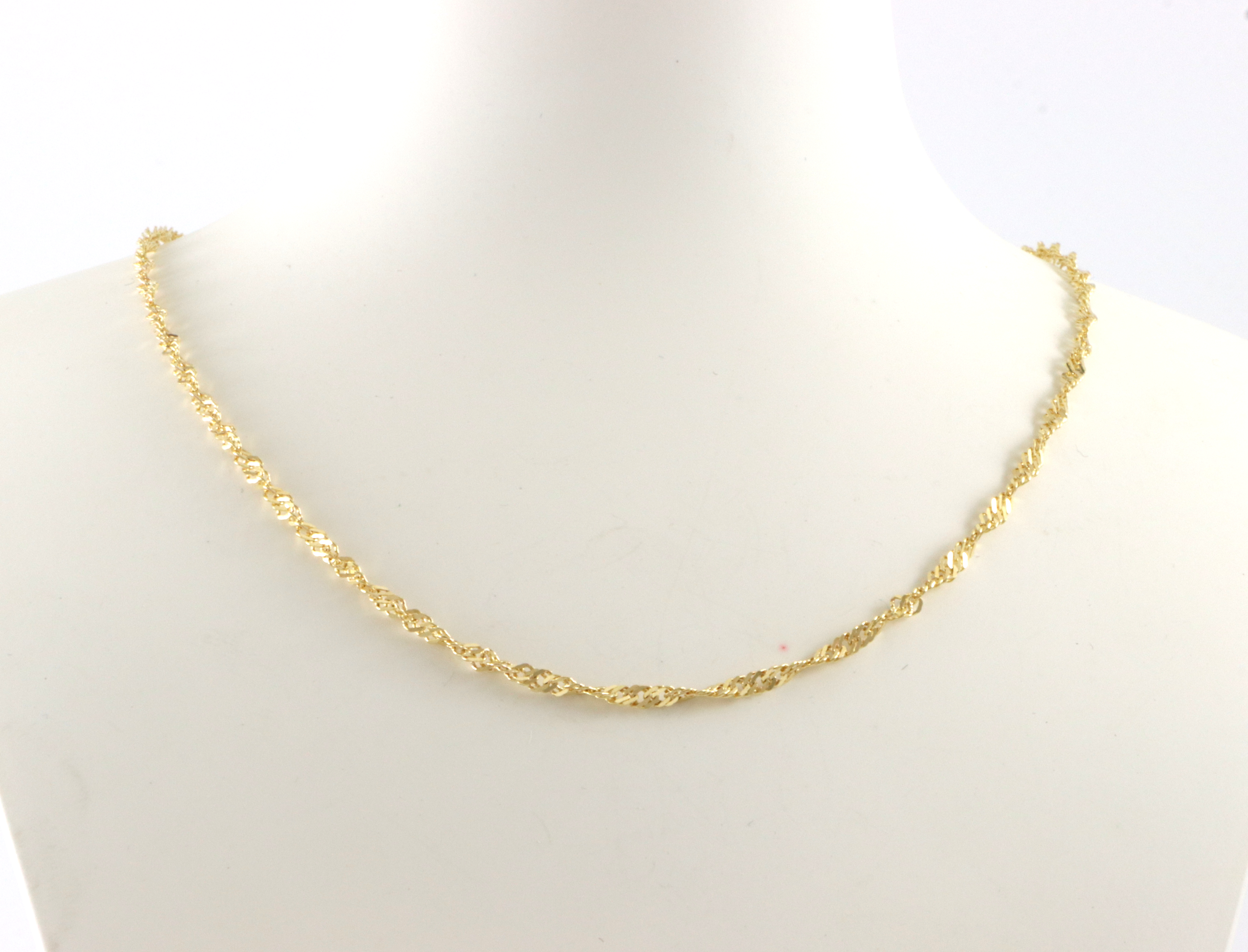 Singapore halslenke. 40 cm