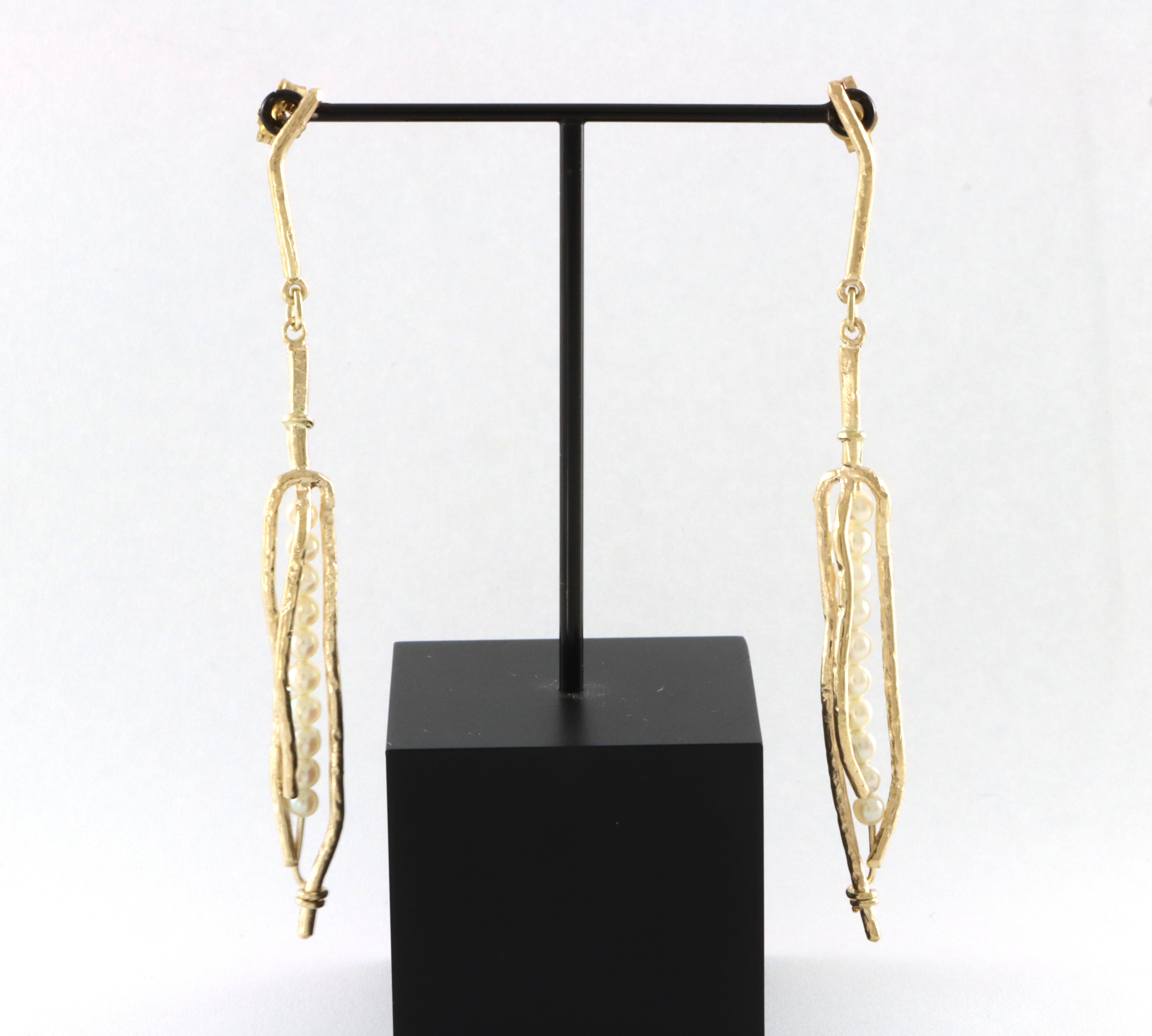 Store og svært spesielle øredobber fra Gullmakeren, Bergen (senere Van Bergen)