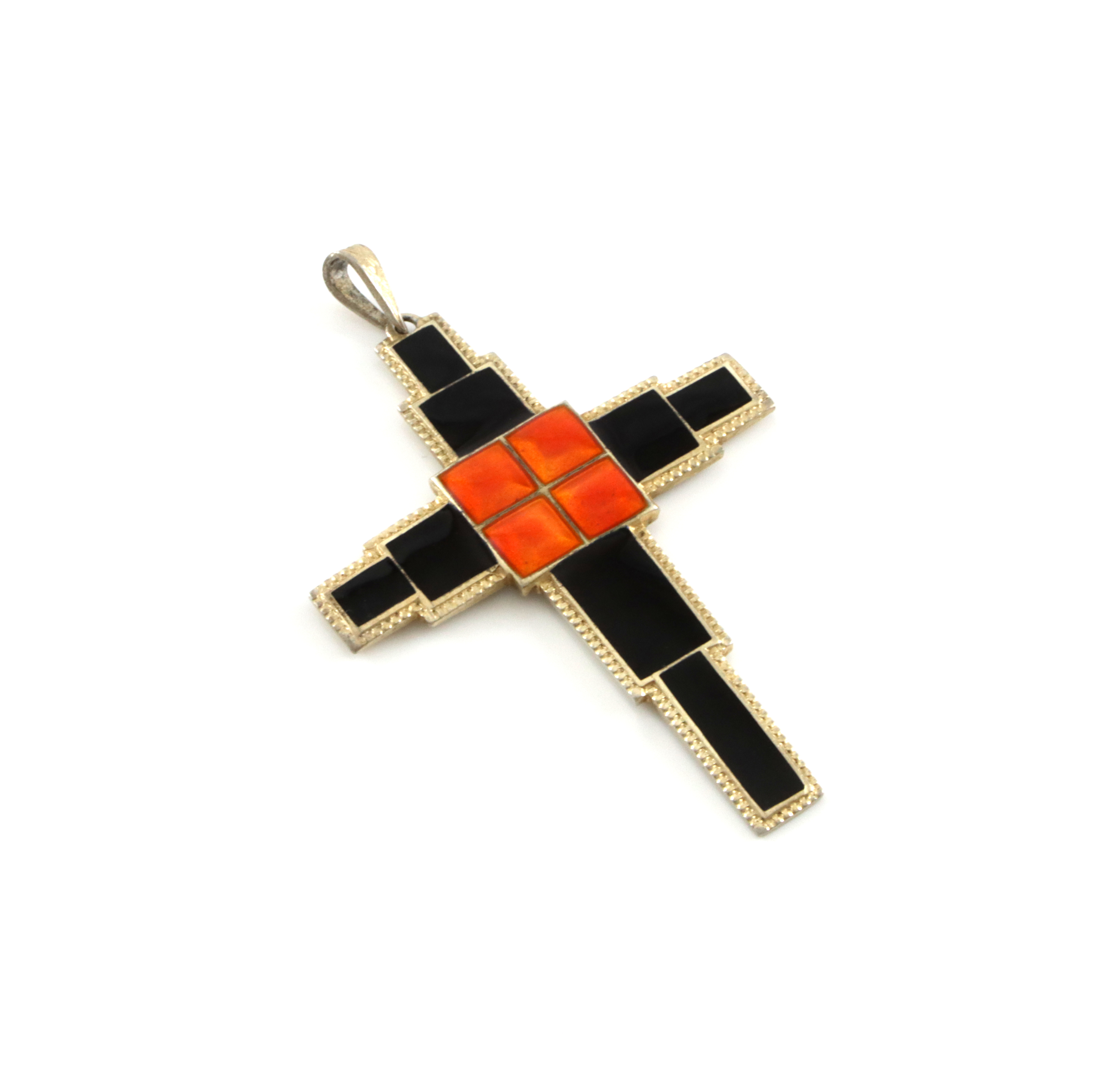 Emaljerte anheng. Art Deco